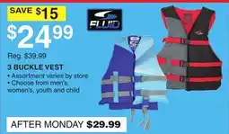 Dunham's Sports 3 BUCKLE VEST offer
