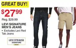 Dunham's Sports LEVI SIGNATURE MEN'S JEANS offer