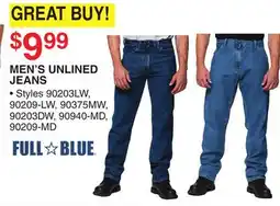 Dunham's Sports MEN'S UNLINED JEANS offer
