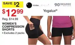 Dunham's Sports YOGALUX WOMEN'S COMPRESSION SHORTS offer