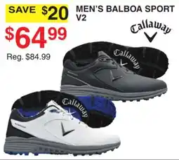 Dunham's Sports CALLAWAY MEN'S BALBOA SPORT V2 offer