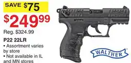 Dunham's Sports WALTHER P22 22LR offer