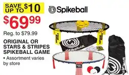 Dunham's Sports ORIGINAL OR STARS & STRIPES SPIKEBALL GAME offer