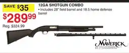 Dunham's Sports MAVERICK 12GA SHOTGUN COMBO offer