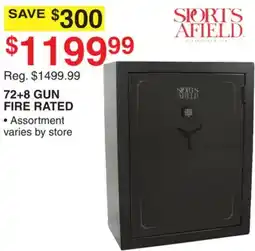 Dunham's Sports SPORTS AFIELD 72 + 8 GUN FIRE RATED offer
