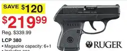 Dunham's Sports RUGER LCP 380 offer