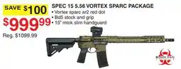 Dunham's Sports BLACK RAIN 5.56 VORTEX SPARC PACKAGE offer