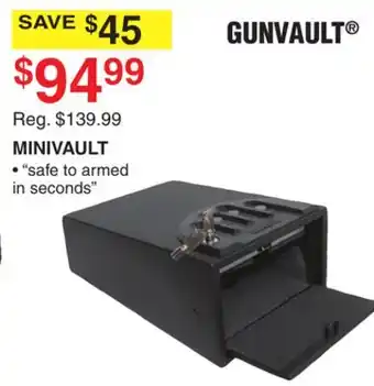 Dunham's Sports GUNVAULT MINIVAULT offer