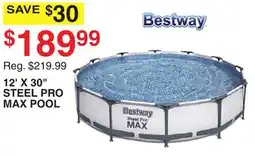 Dunham's Sports 12' X 30 STEEL PRO MAX POOL offer