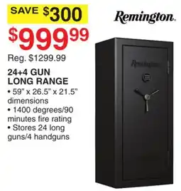 Dunham's Sports REMINGTON 24 + 4 GUN LONG RANGE offer