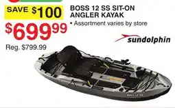 Dunham's Sports BOSS 12 SS SIT-ON ANGLER KAYAK offer