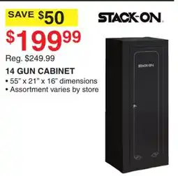 Dunham's Sports STACK ON 14 GUN CABINET offer