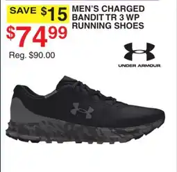 Dunham's Sports UNDER ARMOUR MEN'S CHARGED BANDIT TR 3 WP RUNNING SHOES offer