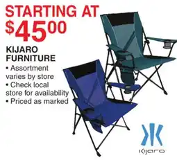 Dunham's Sports KIJARO FURNITURE offer