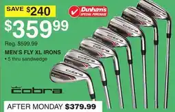 Dunham's Sports COBRA MEN'S FLY XL IRONS offer