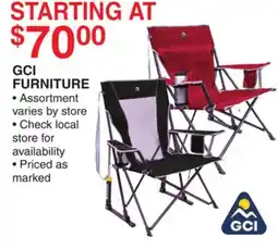 Dunham's Sports GCI FURNITURE offer