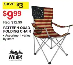 Dunham's Sports WFS PATTERN QUAD FOLDING CHAIR offer