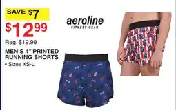 Dunham's Sports MEN'S 4 PRINTED RUNNING SHORTS offer
