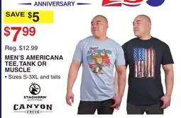 Dunham's Sports MEN'S AMERICANA TEE, TANK OR MUSCLE offer