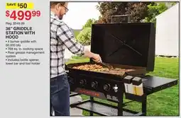 Dunham's Sports 36 GRIDDLE STATION WITH HOOD offer