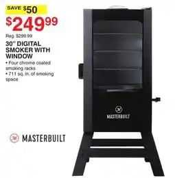Dunham's Sports MASTERBUILT 30 DIGITAL SMOKER WITH WINDOW offer