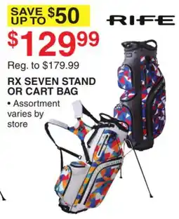 Dunham's Sports RIFE RX SEVEN STAND OR CART BAG offer