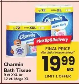 Safeway Charmin Bath Tissue offer