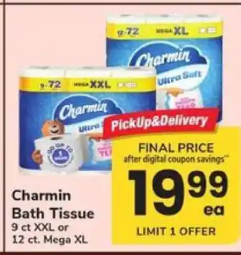 Safeway Charmin Bath Tissue offer
