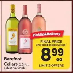 Safeway Barefoot Cellars offer