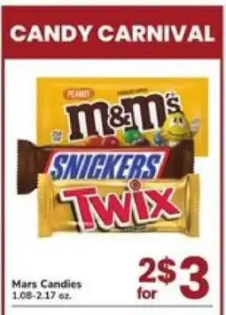 Safeway Mars Candies offer
