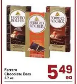 Safeway Ferrero Chocolate Bars offer