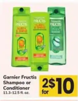 Safeway Garnier Fructis Shampoo or Conditioner offer
