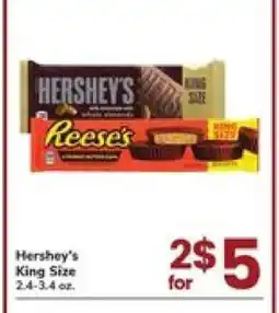 Safeway Hershey's King Size offer