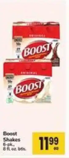 Safeway Boost Shakes offer