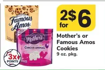 Mother’s or Famous Amos Cookies