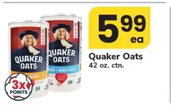 Safeway Quaker Oats offer