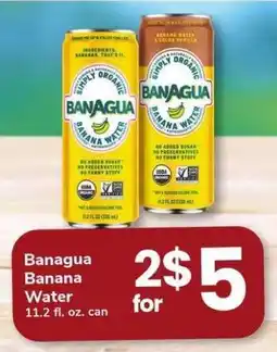 Safeway Banagua Banana Water offer