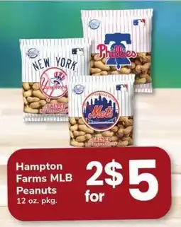 Safeway Hampton Farms MLB Peanuts offer