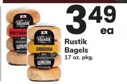 Safeway Rustik Bagels offer