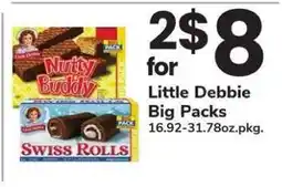 Safeway Little Debbie Big Packs offer