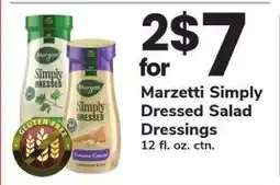 Safeway Marzetti Simply Dressed Salad Dressings offer