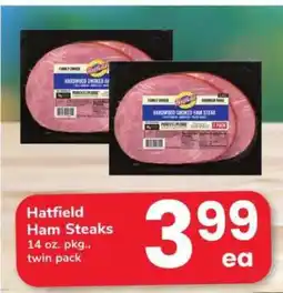 Safeway Hatfield Ham Steaks offer