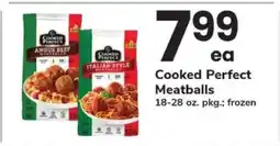 Safeway Cooked Perfect Meatballs offer