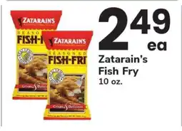 Safeway Zatarain's Fish Fry offer