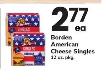 Safeway Borden American Cheese Singles offer