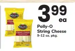 Safeway Polly-O String Cheese offer