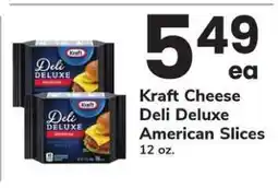 Safeway Kraft Cheese Deli Deluxe American Slices offer