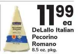 Safeway DeLallo Italian Pecorino Romano offer