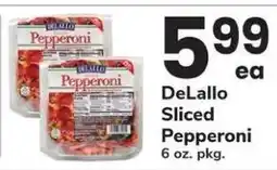 Safeway DeLallo Sliced Pepperoni offer
