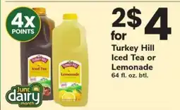 Safeway Turkey Hill Iced Tea or Lemonade offer